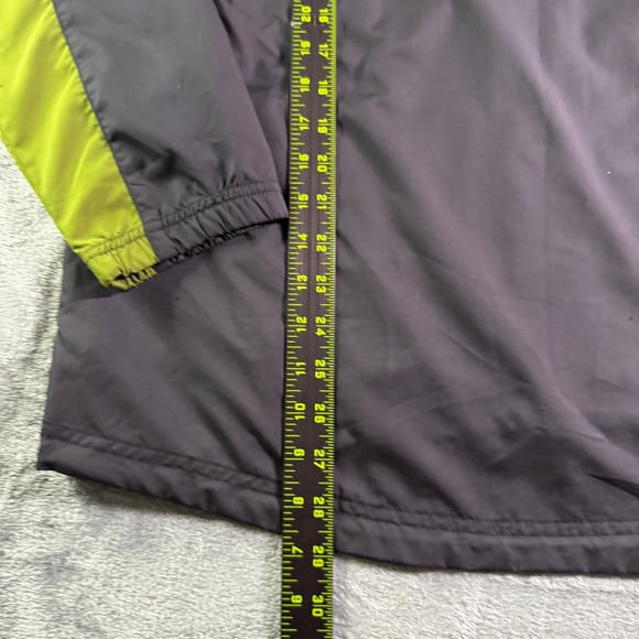 Brooks Element Jacket Running Lightweight Full Zip Gray Green L (read) - Picture 14 of 16
